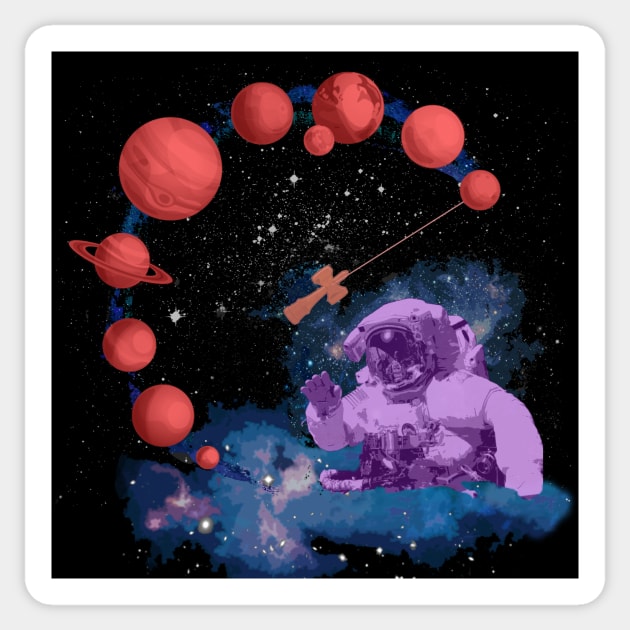 SPACEWALK Sticker by CodyGriz